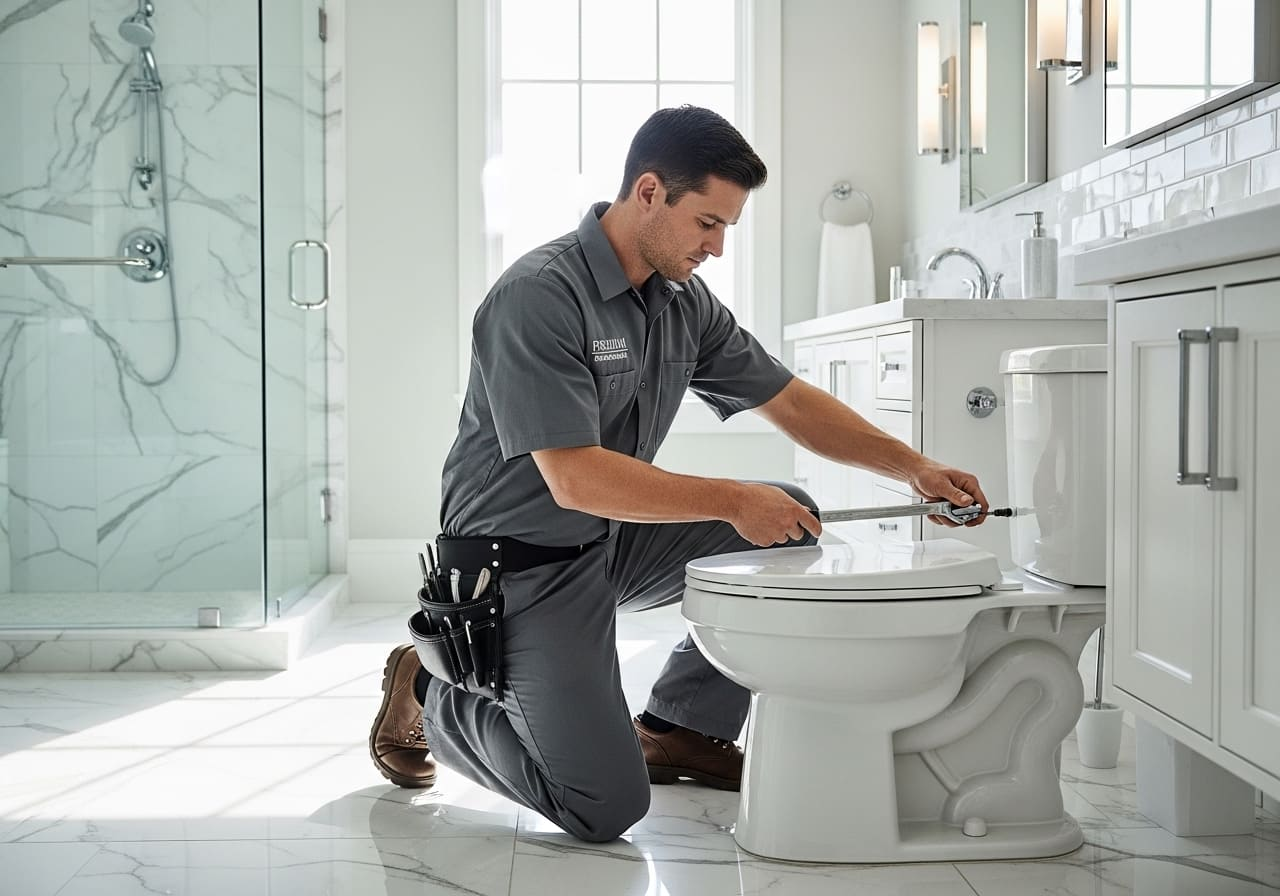 Toilet Repair & Installation in Mineola